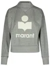 Isabel Marant Étoile Isabel Marant Etoile 'moby' Grey Cotton Sweatshirt Women In Grey