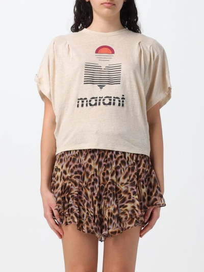 Isabel Marant Étoile T-shirt Isabel Marant Etoile Woman Color Beige