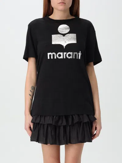 ISABEL MARANT ÉTOILE T-SHIRT ISABEL MARANT ETOILE WOMAN COLOR BLACK,G41688002