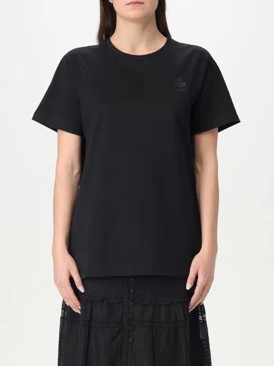 ISABEL MARANT ÉTOILE T-SHIRT ISABEL MARANT ETOILE WOMAN COLOR BLACK,G50519002