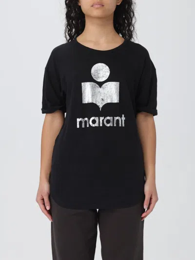 ISABEL MARANT ÉTOILE T-SHIRT ISABEL MARANT ETOILE WOMAN COLOR BLACK,F13041002