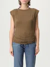 Isabel Marant Étoile T-shirt Isabel Marant Etoile Woman Color Brown In Brown