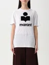 Isabel Marant Étoile Koldi Logo Print T-shirt In White