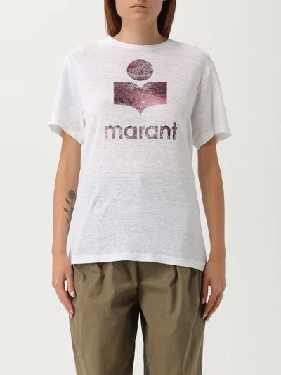 ISABEL MARANT ÉTOILE T-SHIRT ISABEL MARANT ETOILE WOMAN COLOR WHITE,H18832001