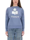 Isabel Marant Étoile T-shirt "klowia" In Blue