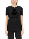 Isabel Marant Étoile Marant Etoile Koldi Logo Cotton T Shirt