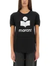 Isabel Marant Étoile T-shirt "zewel" In Black