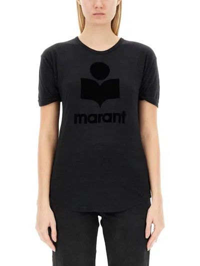 Isabel Marant Étoile Isabel Marant Etoile T-shirt Koldi In Black