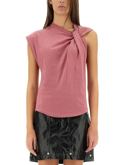 Isabel Marant Étoile Isabel Marant Etoile T-shirt Nayda In Pink