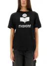 Isabel Marant Étoile T-shirt "zewel" In Black