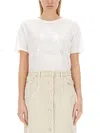 Isabel Marant Étoile T-shirt "zewel" In White