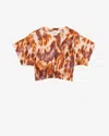 Isabel Marant Étoile Zilia T-shirt In Ecru-ochre