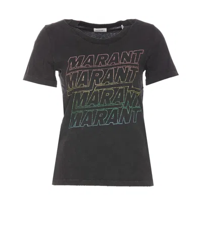 Isabel Marant Étoile T-shirt Isabel Marant Etoile Woman In Black