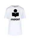 Isabel Marant Étoile Zewel Logo Tee-shirt In White