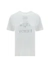Isabel Marant Étoile Etoile Isabel Marant T-shirt Lino Logo Metal In White