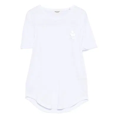 Isabel Marant Étoile Logo-print T-shirt In White