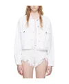 Isabel Marant Étoile Tadia Denim Jacket In White
