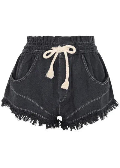 ISABEL MARANT ÉTOILE TALAPIZ SILK SHORTS