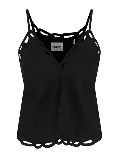 Isabel Marant Étoile Tank Top Tomeki In Black