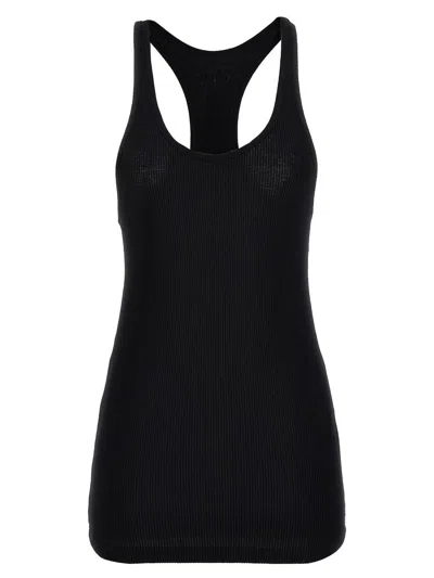 Isabel Marant Étoile Cotton Tank Top In Black