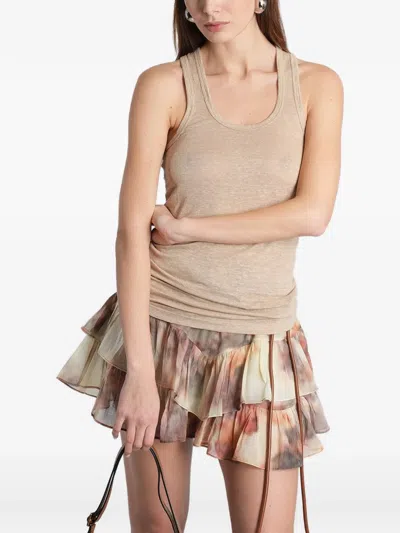 Isabel Marant Étoile Thea Racer-back Tank Top In Pink