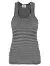 Isabel Marant Étoile Marant Etoile 'thea' Tank Top In White/black