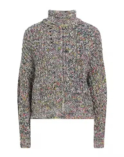 Isabel Marant Étoile Thick Turtleneck Sweater In Gray