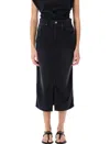 Isabel Marant Étoile Skirt Isabel Marant Etoile Woman Color Black In Faded Black