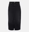 Isabel Marant Étoile Skirt Isabel Marant Etoile Woman Color Black In Blue