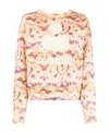 Isabel Marant Étoile Étoile Tie-dye T-shirt In Nude