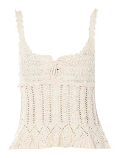 Isabel Marant Etoile Neves Top In Neutral