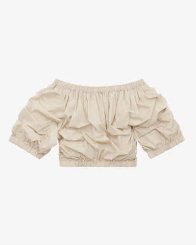 Isabel Marant Étoile Top Bertille In Neutral