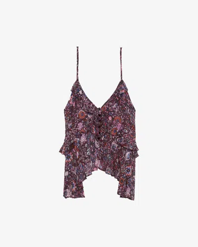 Isabel Marant Étoile Briara Top In Multi