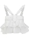 Isabel Marant Étoile Marant Etoile Women Daliana Cotton Top In White
