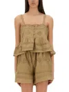 Isabel Marant Étoile Denys Top In Green