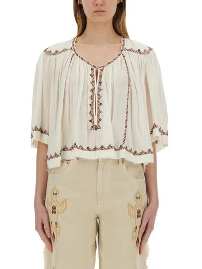 Isabel Marant Étoile Isabel Marant Etoile Top Happiness In White