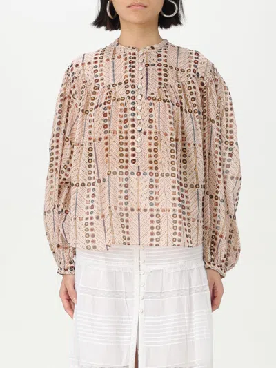 ISABEL MARANT ÉTOILE TOP ISABEL MARANT ETOILE WOMAN COLOR BEIGE,G66667022