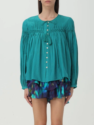Isabel Marant Étoile T-shirt Isabel Marant Etoile Woman Color Emerald In Emerald