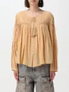 Isabel Marant Étoile Marant Etoile 'abadi' Shirt In Honey