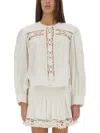 Isabel Marant Étoile Isabel Marant Etoile Valmira Top In Neutral