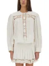 Isabel Marant Étoile Isabel Marant Etoile Valmira Top In White