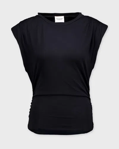 Isabel Marant Étoile Topp Devani Svart In Black