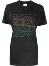 Isabel Marant Étoile Zoeline Cotton T-shirt In Black