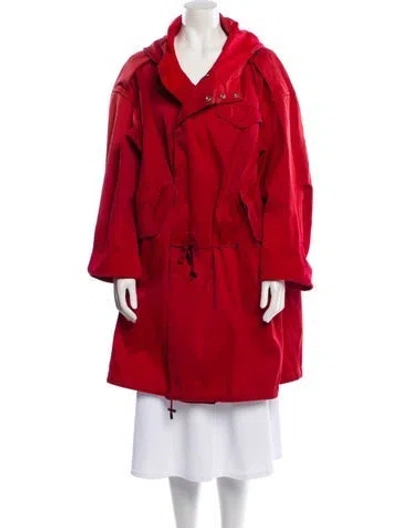 Pre-owned Isabel Marant Étoile Trench Coat In Red