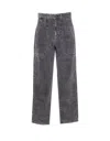 Isabel Marant Étoile Vintage Onyta Corduroy Trousers Pockets In Gray