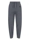 Isabel Marant Étoile Straight Leg Trousers Elastic Waistband In Gray