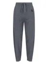 Isabel Marant Étoile Straight Leg Trousers Elastic Waistband In Grey