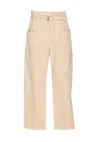 Isabel Marant Étoile Isabel Marant Etoile Women Mathilda Workwear Pants In Sand