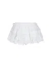 Isabel Marant Étoile Puria Organic Cotton Shorts In White