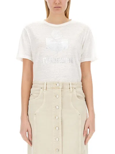 Isabel Marant Etoile Tshirt Zewel In White